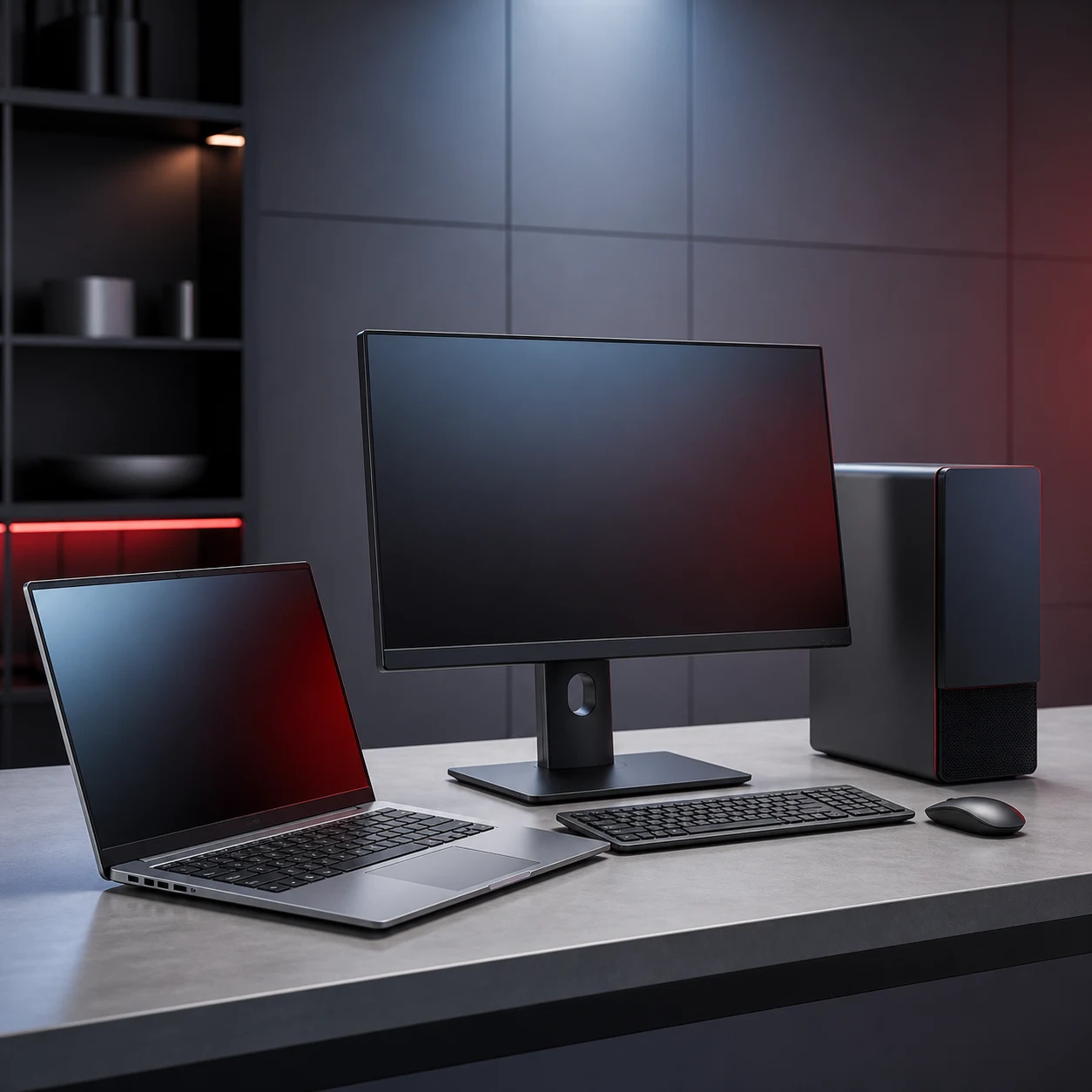 Laptops & desktops visual